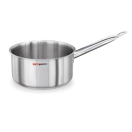 GGM Gastro Deep Saucepan - Stainless Steel - 2.2 L - Ø 160 mm - Induction Compatible