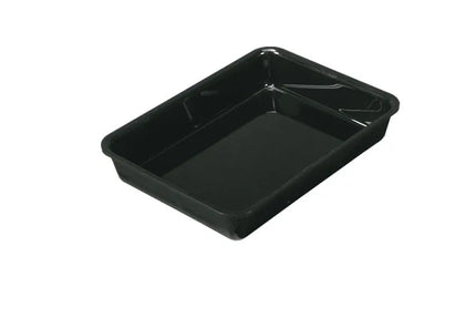GGM Gastro Đĩa Phục Vụ Lớn - GN 1/2 - 325x265x80mm - Đen - Chữ Nhật