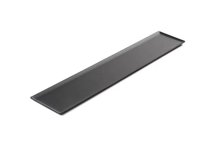 GGM Gastro Đĩa Phục Vụ Lớn - Nhựa - 600x105x8mm - Đen - Chữ Nhật