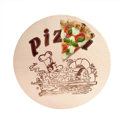 GGM Gastro Đĩa Pizza - Gỗ Phong - Ø300mm