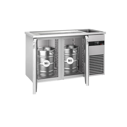 GGM Gastro Direct Draw Beer Dispenser / Kegerator PREMIUM - 1550x700mm