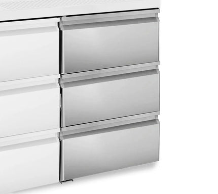 GGM Gastro Drawer kit - Stainless steel - 540x610x860mm - for BRF & BLF series - 1/3, 1/3 & 1/3 split