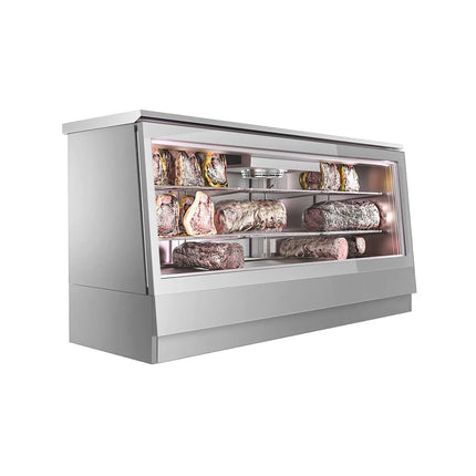 GGM Gastro Dry Ageing Fridge - 2011x740mm - with 2 glass doors