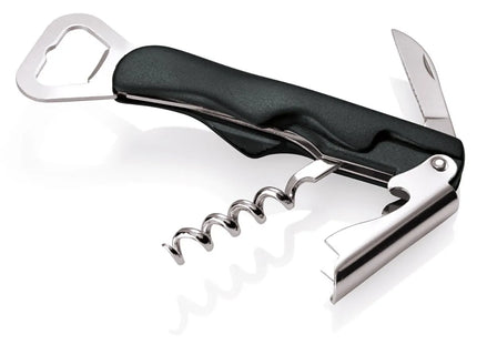 GGM Gastro Dụng Cụ Khui Rượu PREMIUM - Chuyên Nghiệp - Có Dao Cắt Màng - Dài 20mm - Đen