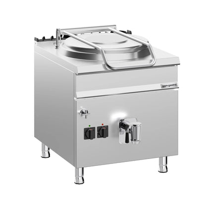 GGM Gastro Electric Boiling Pan - 150L - 12kW - Indirect Heating - with Water Connection
