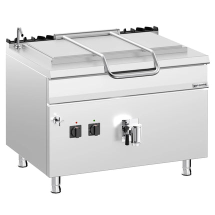 GGM Gastro Electric Boiling Pan - 250L - 24kW - Indirect Heating - with Water Connection