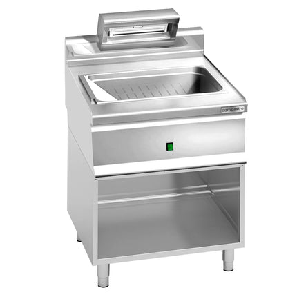 GGM Gastro Electric Chip Scuttle - 1.00kW - 1x GN 1/1 - with base frame