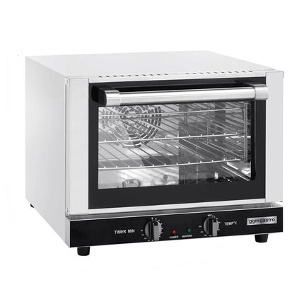 GGM Gastro Electric Compact Convection Oven - Manual Controls - 3x 349x282mm - 21L