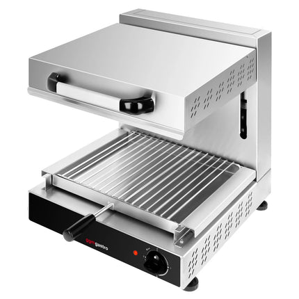GGM Gastro Electric Rise & Fall Salamander Grill SPECIAL - 3kW - 220V - Height-Adjustable Heating Elements