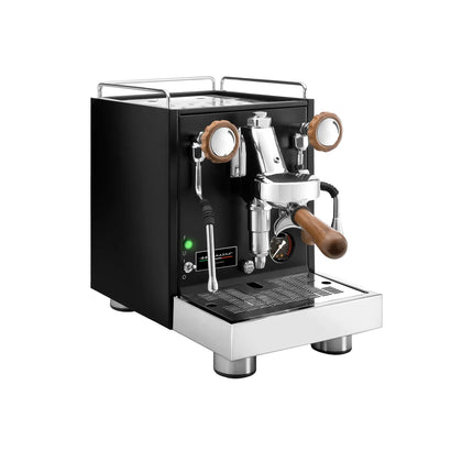 GGM Gastro Espresso Machine Compact - 1 Group - Manual - Pre-infusion System & 1 Steam Wand - Black