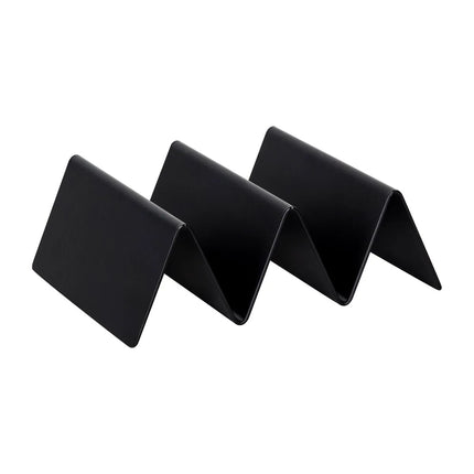 GGM Gastro Etagere / Buffet Stand - Black - with 2 shelves - Stainless steel, powder-coated