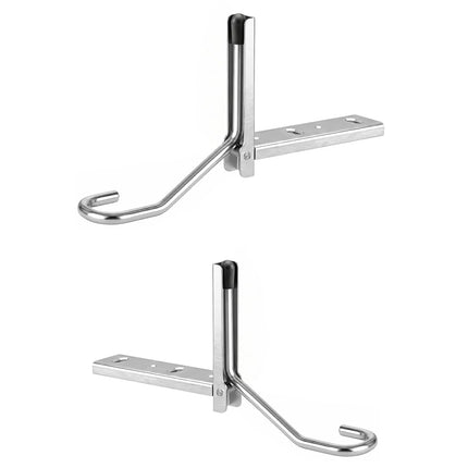GGM Gastro Foot pedal door opener PREMIUM - Stainless steel - 261x68x131mm - Right & Left hinge - for KSF, KF, TKSF & TF fridges and freezers