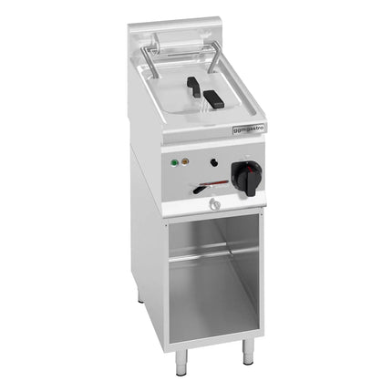 GGM Gastro Free Standing Electric Fryer - 10 litres - 9kW - Manual - with drain tap - incl. base frame