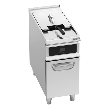 GGM Gastro Free Standing Electric Fryer - 22 litres - 22kW - Electronic control - with built-in oil filtration