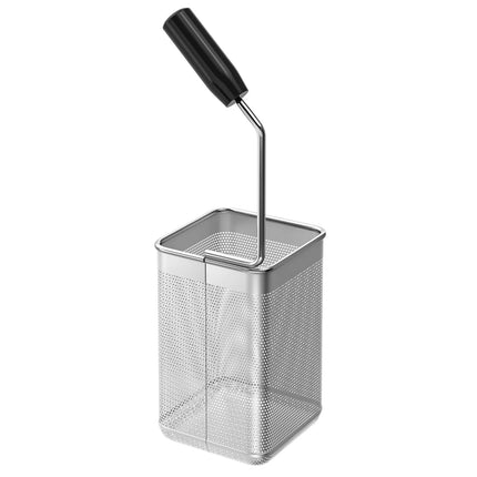 GGM Gastro Fryer Basket Mario - 140x140x250mm - Stainless Steel - GN 1/6 - 1 handle