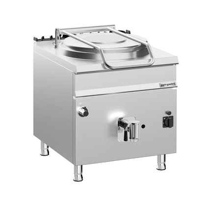 GGM Gastro Gas Boiling Pan - 150L - 20kW - Direct Heating - with Water Connection