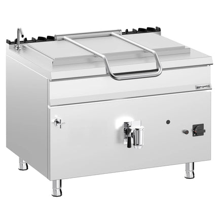 GGM Gastro Gas Boiling Pan - 250L - 30kW - Direct Heating - with Water Connection