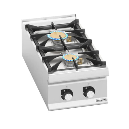 GGM Gastro Gas Boiling Top - 16kW - 2 burners