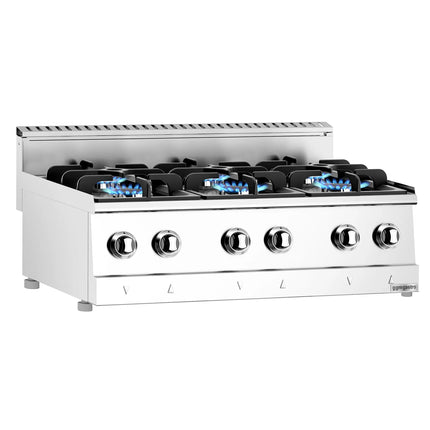 GGM Gastro Gas Boiling Top - 19.59kW - 6 burners