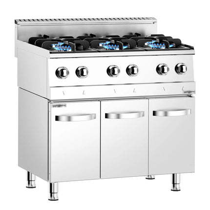 GGM Gastro Gas Boiling Top - 19.59kW - 6 burners