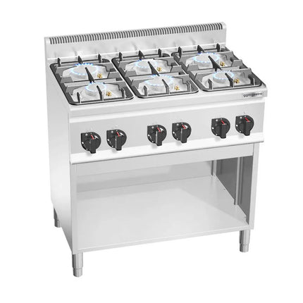 GGM Gastro Gas Boiling Top - 28.5kW - 6 burners