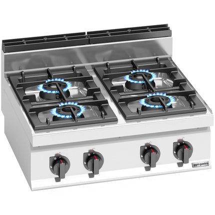 GGM Gastro Gas Boiling Top - 28kW - 4 burners