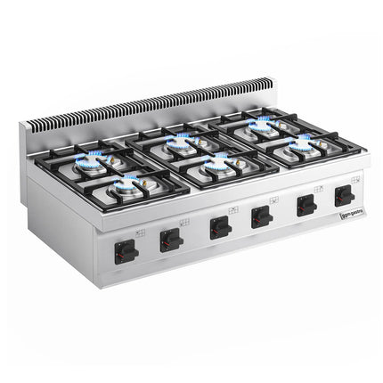 GGM Gastro Gas Boiling Top - 36kW - 6 burners