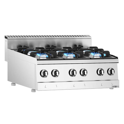 GGM Gastro Gas Boiling Top - 36kW - 6 burners