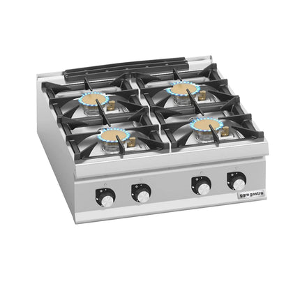 GGM Gastro Gas Boiling Top - 40kW - 4 burners