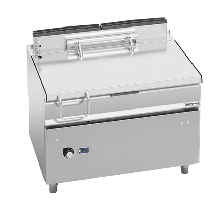 GGM Gastro Gas Bratt Pan - 120L - 30kW - Motorised Tilt - with Water Fill Tap
