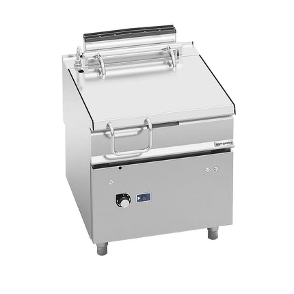 GGM Gastro Gas Bratt Pan - 80L - 20kW - Motorised Tilt - with Water Fill Tap