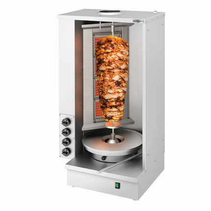 GGM Gastro Gas Doner Kebab Grill (Shawarma/Gyros) - 4 Burner - up to 60kg