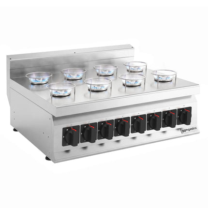 GGM Gastro Gas Hob - 22kW - 8 burners