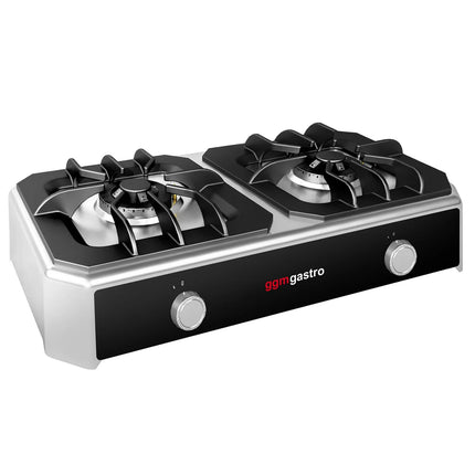 GGM Gastro Gas Hob - 7kW - 2 burners