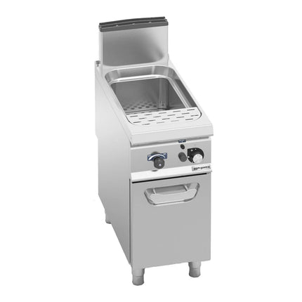 GGM Gastro Gas Pasta Cooker - Single Tank - Freestanding - 40L - 12kW - with Drain Tap