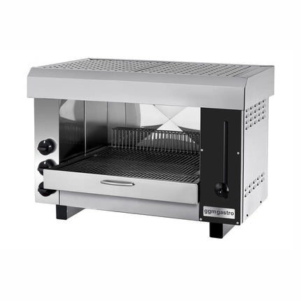 GGM Gastro Gas Rise & Fall Salamander Grill PRO - 9.75kW - 3 Gas Burners - Natural Gas