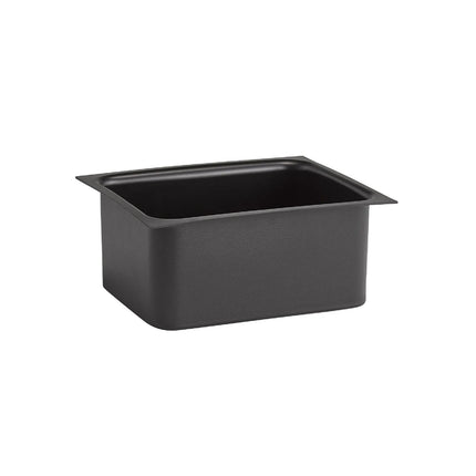 GGM Gastro Gastronorm Container (GN 1/2) - Deep - Polystyrene - H140mm - Black - for 14005