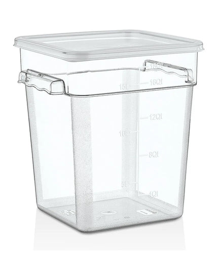 GGM Gastro Gastronorm Food Storage Container - with lid - Plastic - 17.2 litres