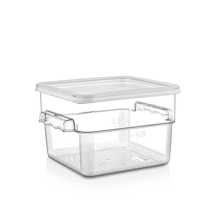 GGM Gastro Gastronorm Food Storage Container with lid - Plastic - 1.9 litres