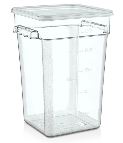 GGM Gastro Gastronorm Food Storage Container - with lid - Plastic - 20.8 litres