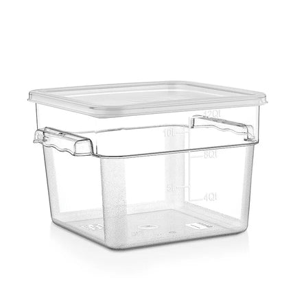GGM Gastro Gastronorm Food Storage Container - with lid - Polycarbonate - 5.7 litres