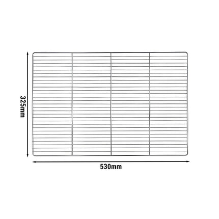 GGM Gastro Giá Lò Nướng Bánh - 326x539x16mm - Mạ Crôm - GN 1/1