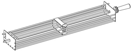 GGM Gastro Giỏ Phẳng Cho Lò Quay Gà - 800x100x50mm - 5 Cái