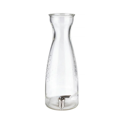 GGM Gastro Glass Drinks Dispenser - glass jar with tap - Ø 155mm - Glass