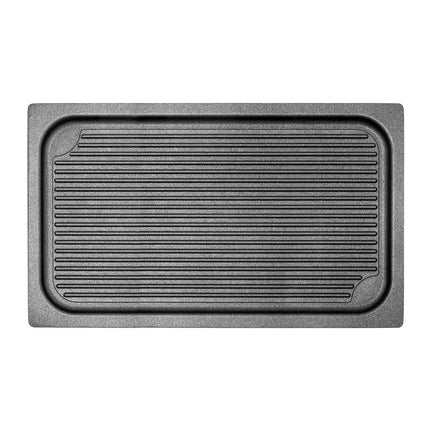 GGM Gastro Grill Plate for Commercial Combi Oven - 530x325x20mm - GN 1/1 - Aluminium die-cast, non-stick