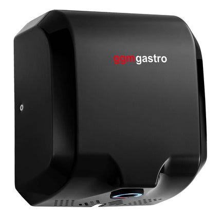GGM Gastro Hand Dryer with Sensor - Matt Black Stainless Steel
