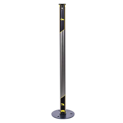 GGM Gastro Hand Sanitiser Station - 1400ml - Aluminium - Aluminium - freestanding, foot‑operated