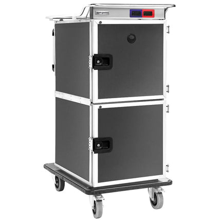 GGM Gastro Heated and Chilled Banquet Trolley - 12x GN 1/1 - Digital Control