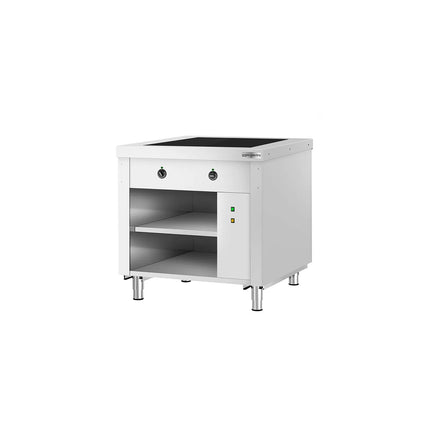 GGM Gastro Heated Servery Counter COPENHAGEN - 910mm - with Hot Plate