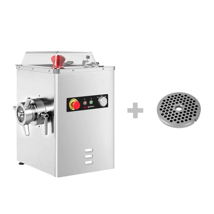 GGM Gastro Heavy Duty Electric Meat Mincer - Size 22 - 250kg/h - 1.5 kW - Mincing Plate 4mm